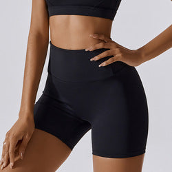 High Waist Shorts in Black