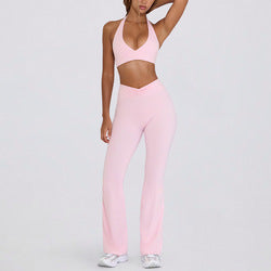 Blush Flow Leggings in Pink